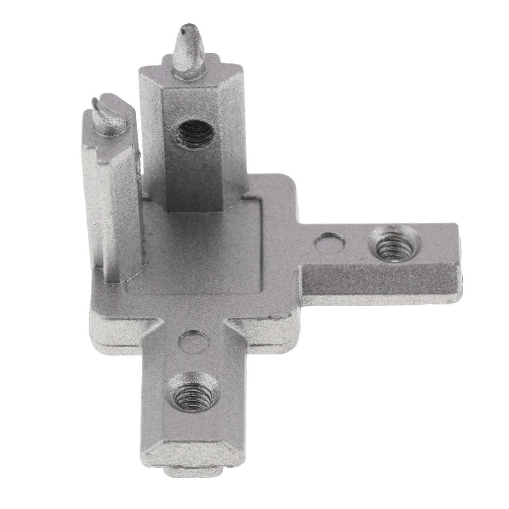 Aluminum T-slot Profile L 3 Way 90 Deg Inside Corner Connector Joint 2020 EU