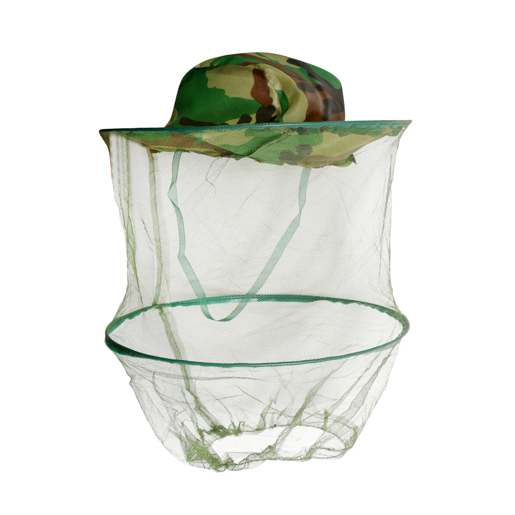 Нейлон противомоскитная головной убор чистый пчелиный ошибка мошка комаров сопротивление защитный чехол для защиты лица