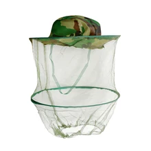 Нейлон противомоскитная головной убор чистый пчелиный ошибка мошка комаров сопротивление защитный чехол для защиты лица