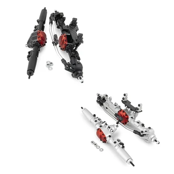 

CNC Aluminum Front Rear Straight Complete Axle For Axial SCX10 II 90046 1/10 RC Crawler Car Upgrade Parts