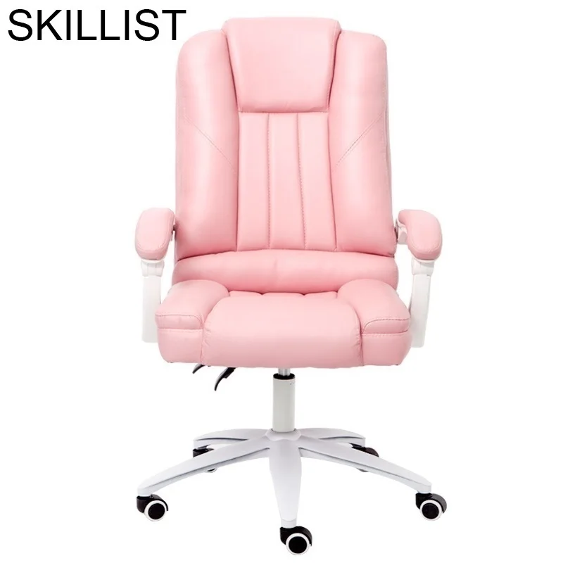 Fotel Biurowy Stool Ergonomic Sedia Ufficio Bilgisayar Sandalyesi Furniture Leather Silla Gaming Poltrona Office Chair |