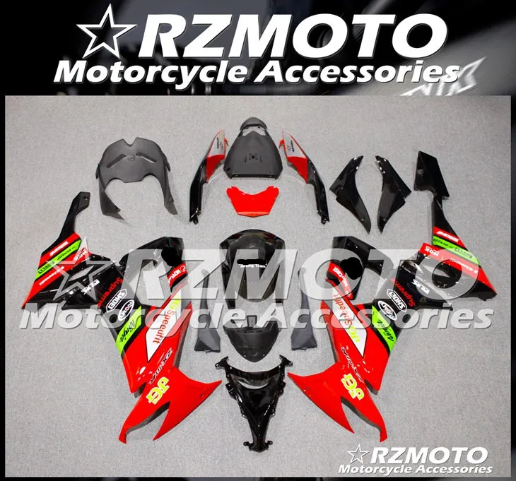 ABS мотоцикл обтекатель комплект для KAWASAKI ZX-10R 2008-2010 год кузов литьевая форма Магазин № 2243