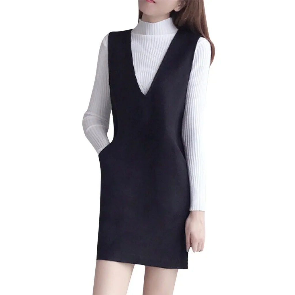 Элегантные женские осенние сексуальные модные корейские 2 шт костюм длиной до