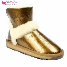 Зимние сапоги из натуральной овечьей шерсти; женская обувь из натуральной овечьей кожи; зимние теплые водонепроницаемые сапоги; черные зимние сапоги на плоской подошве с натуральным мехом; 1848