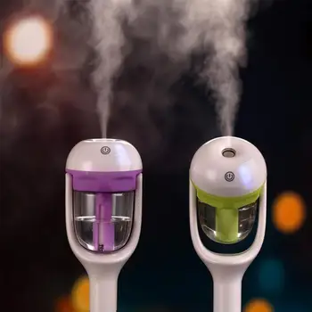 

4 Colors Car Air Humidifier Diffuser Essential Oil Ultrasonic Aroma Mist Purifier For Home Car Fogger Humidifier Mist Maker