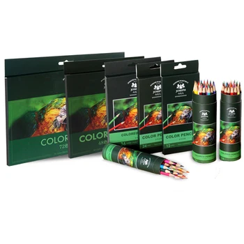 

Colored Pencils Wood Oil Pencils Watercolor Professional Colored Pencils Drawing 12/18/24/36/48/72 Color Pencil Set Sketch Art