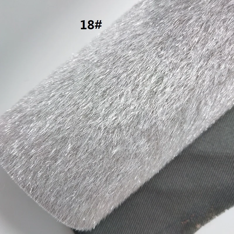 18 1 шт. 21X29 см Мех Кожа Флокирование кожа для DIY аксессуары 7S17E - Цвет: 18