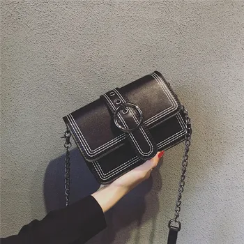 

2020 New Fashion Ladies Flap Bag Designer Handbags Women Bags Black White Small Day Clutch Gold Chain Girls Crossbody Bags Hot