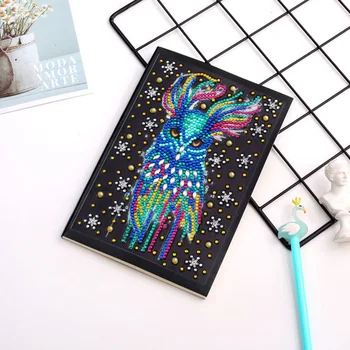 

A5 Diamond Painting Notebook Planner Organizer Paper Planner Inner Page ring binder Diary Bullet Journal Notebook for Children