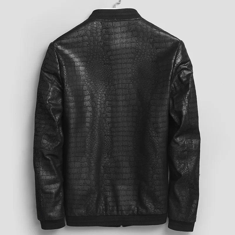 

Genuine Leather Jacket Spring Autumn 2020 Jacket Men Sheepskin Coat Baseball Jackets Chaqueta Hombre 71J1718 YY269