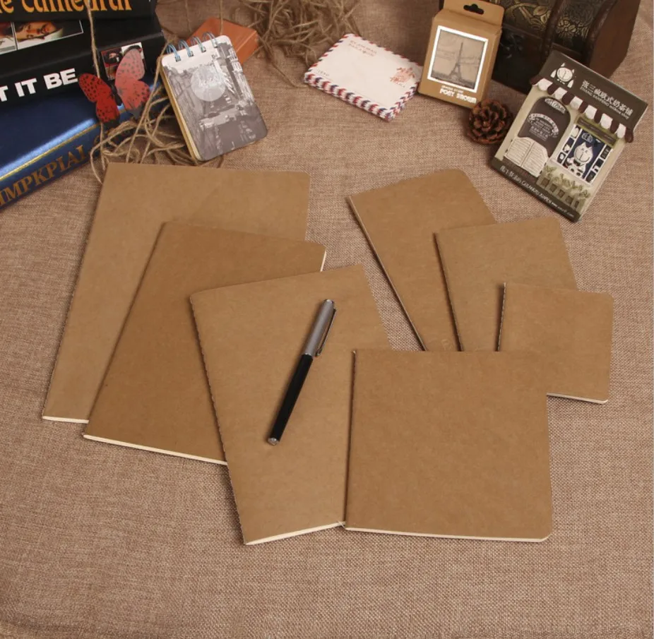 Воловья кожа бумажный альбом Bullet Journal милый блокнот бумажный Еженедельный аксессуары для планировщика канцелярские принадлежности Дневник для путешествий 110*210