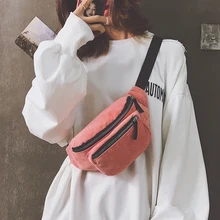 Поясная Сумка для женщин, модная Вельветовая поясная сумка, Женская поясная сумка, пояс для денег, для путешествий, спортивная женская дизайнерская сумка высокого качества, нагрудная сумка