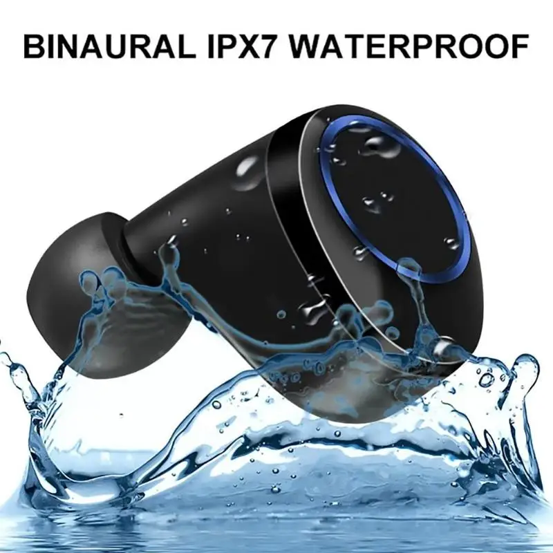 X6 Pro гарнитура TWS Bluetooth 5,0 беспроводные наушники IPX7 водонепроницаемые с зарядным устройством