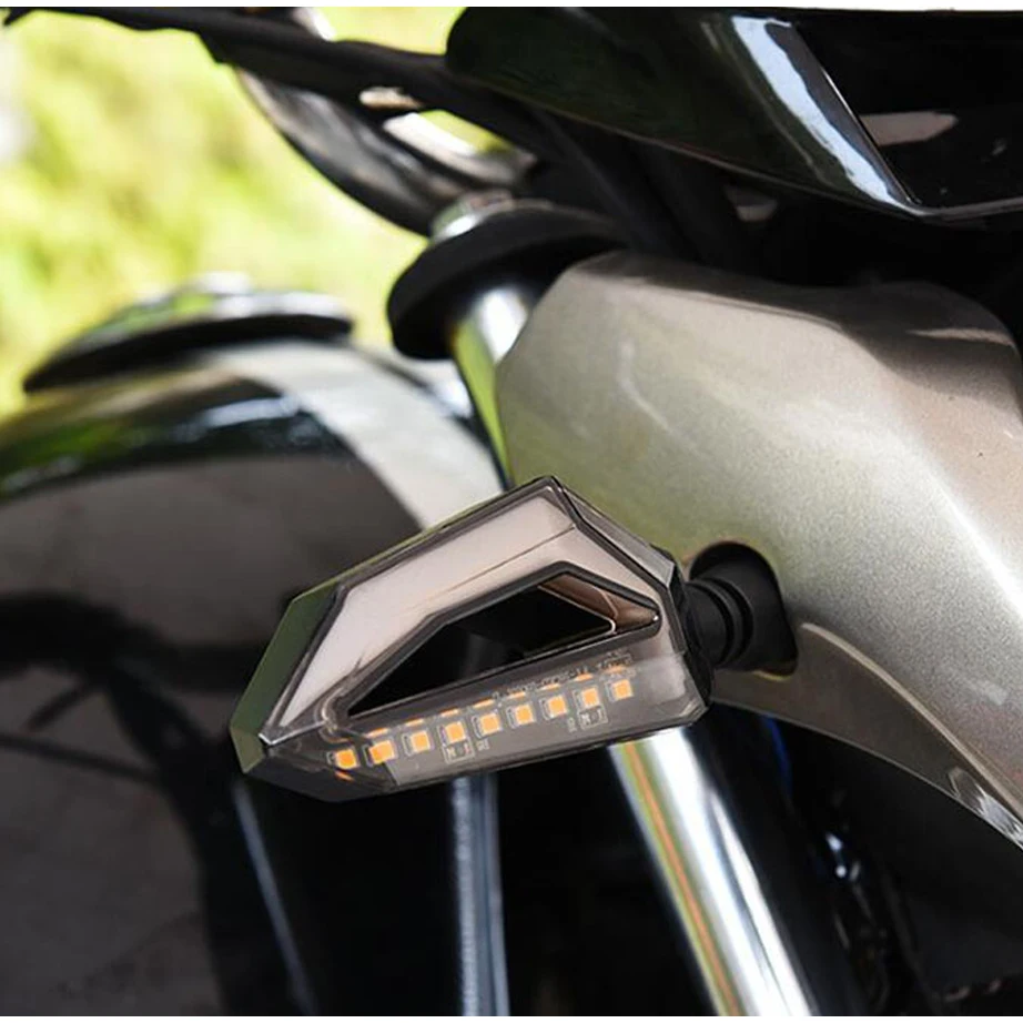 Светодиодные поворотники для мотоцикла 12 В индикатор поворотник лампа DRL BAJAJ PULSAR