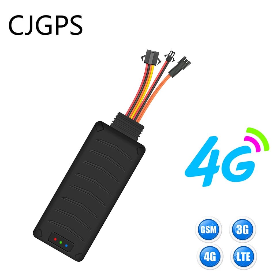 Автомобильный GPS Трекер 4G LTE голосовой монитор SOS сигнализация о столкновении с