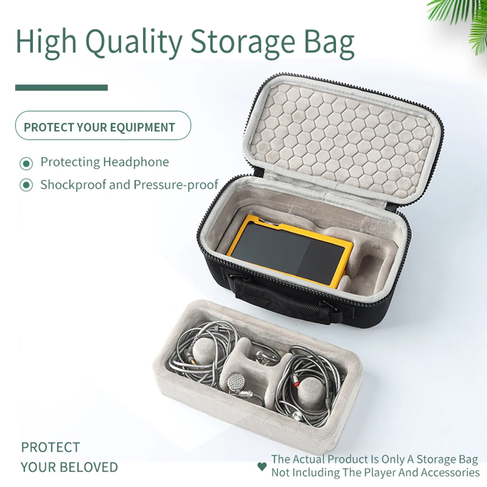 Carrying Case Storage Box For HiBy R8 R6pro R6 Pro R6 R5 For Lotoo Paw Gold Touch PAW 6000 LUXURY&PRECISION P6 L6 L4U L4 Music Player Case Music Player Leather Case