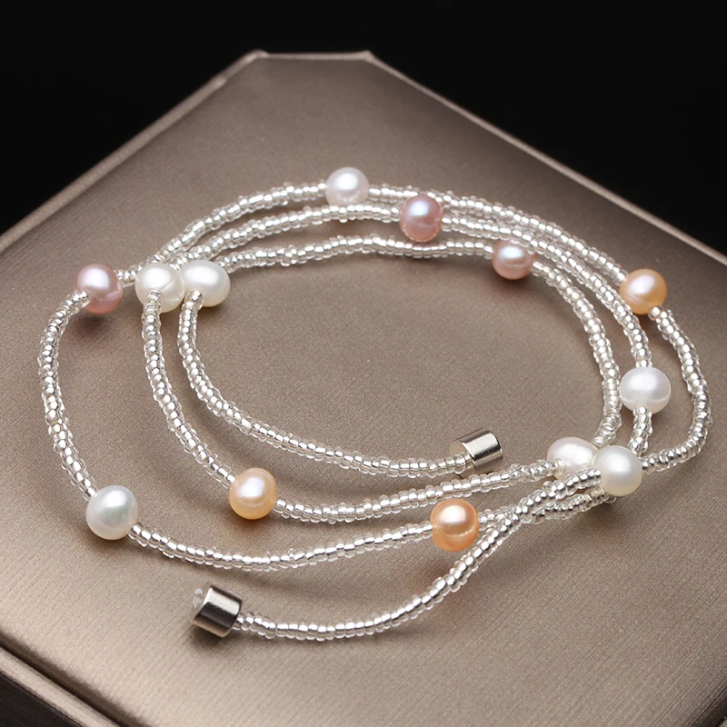 Jual Trendy 925 Silver Natural Pearl 
