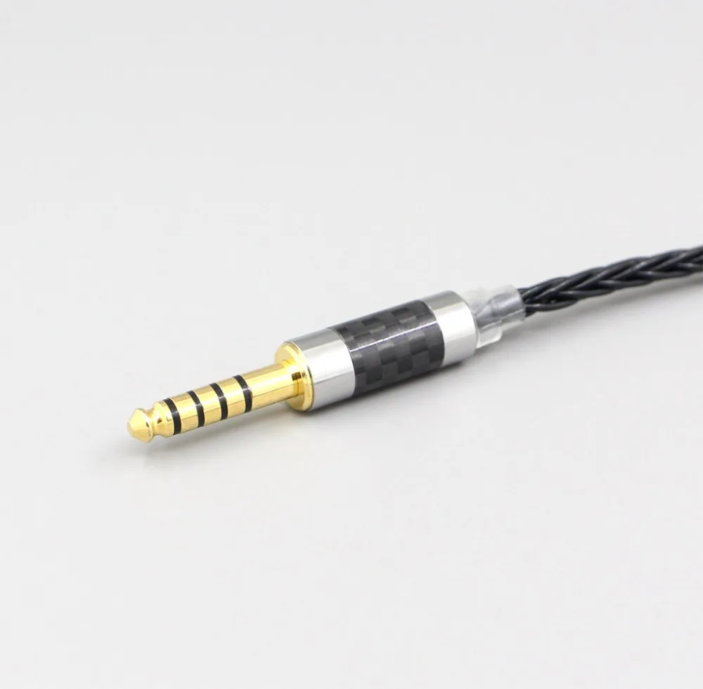 LN006460 2,5 мм 3,5 мм XLR сбалансированный 8 ядерный OCC Серебряный смешанный кабель для Sennheiser IE400 IE500 Pro