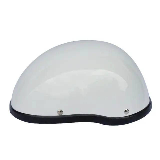 Matte Black Motorcycle Half Helmet 