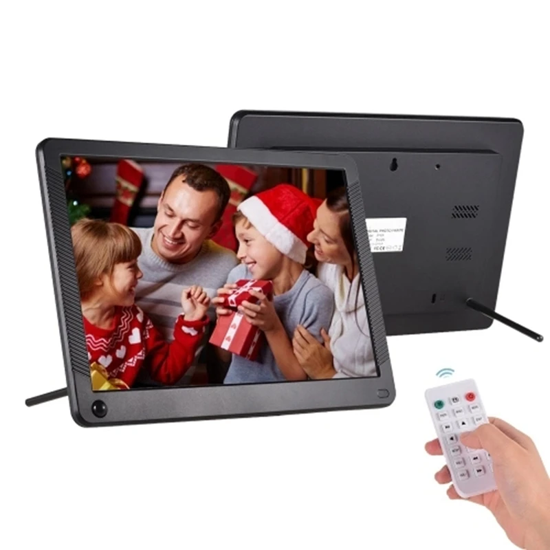 

P101 10 Inch LED Digital Photo Frame IPS Desktop Electronic Album 1280x800 HD Supports Video/Music/Photo Player/Alarm Clock/Cloc