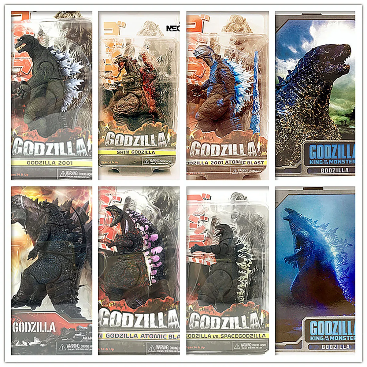 NECA аппарат дракон король монстров Gidola Moslardun модель куклы украшение для игрушек