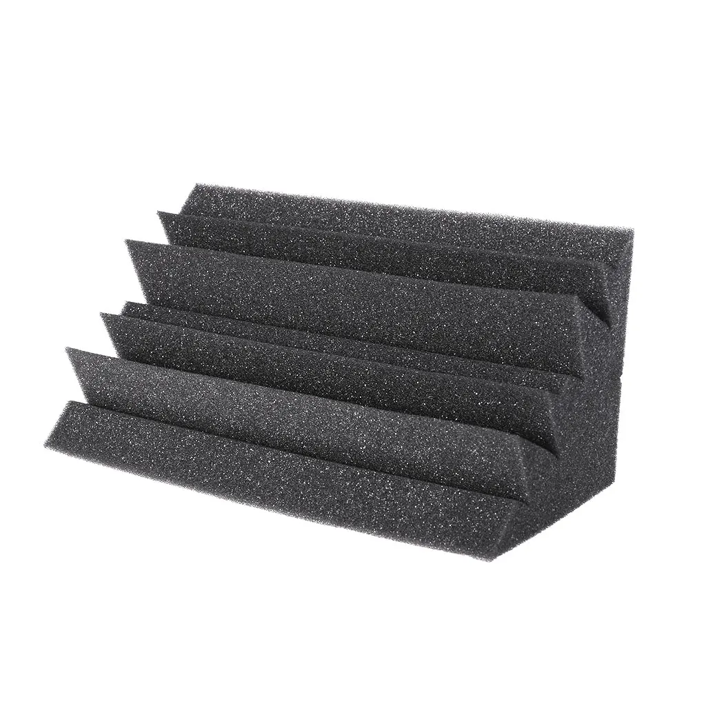 Drop Ship Soundproof Sponge Acoustic Foam For The Corner Of Room Studio Room Foam Wedge