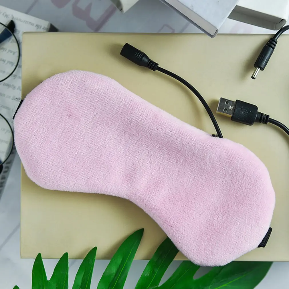 Usb распаривающая маска для сна горячий компресс Eyemask Отопление Eyemask тепловой защиты для снятия признаков усталости с глаз ледяная маска