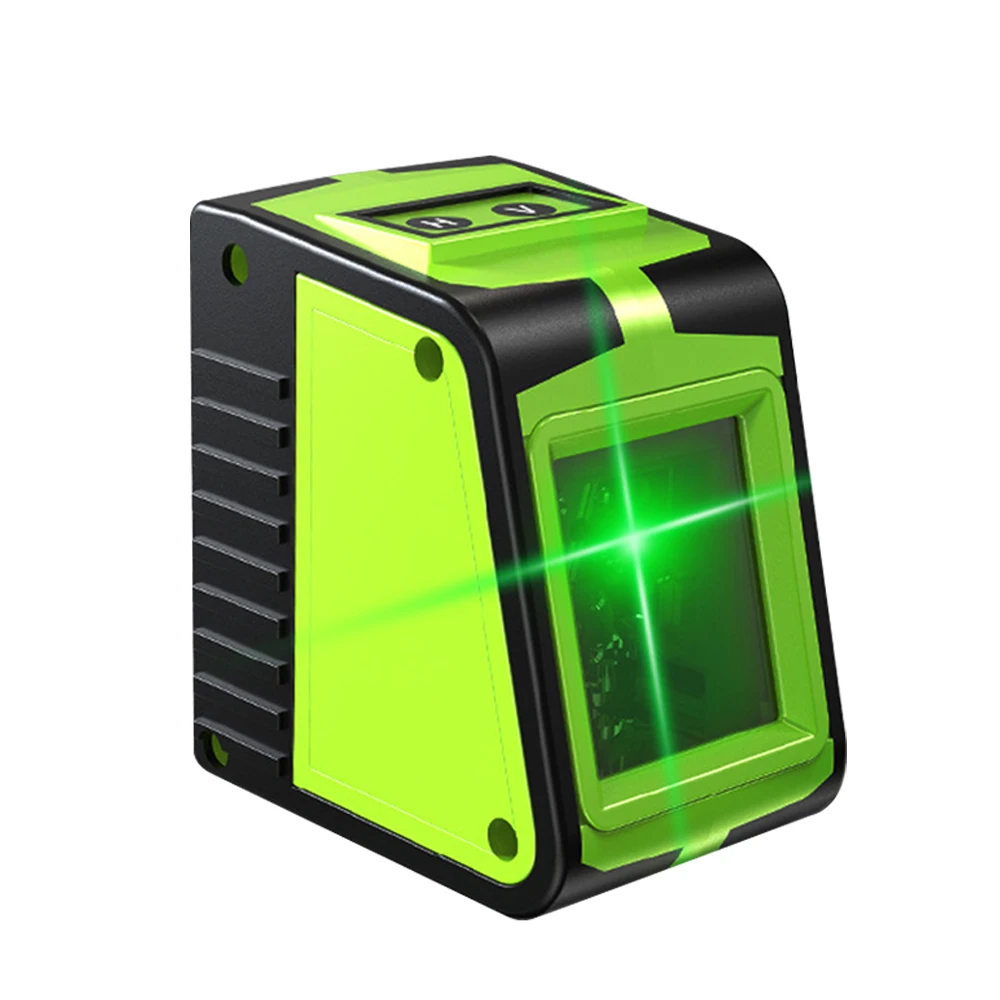 Умный Портативный 2-линейный лазерный нивелир с зеленым лазером функцией