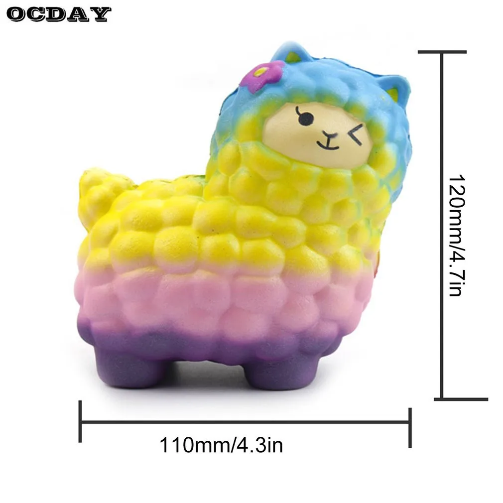 Kawaii милые ароматизированные игрушки в форме овцы, практичные анти-стрсс, медленно поднимающиеся мягкие игрушки, игрушки для снятия стресса, подарок для взрослых