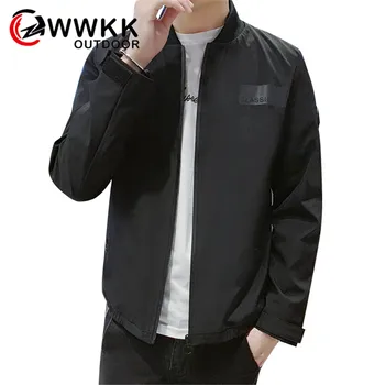 

WWKK Outdoors Spring Autumn Mens Camping Trekking Thin Windproof Hiking Jacket Four Seasons Mountaineering Multi-function Jacket