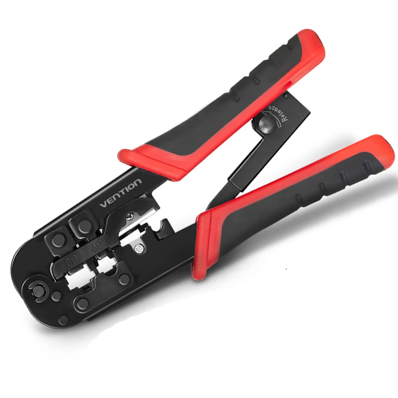 Vention RJ45 Crimping Tool RJ45 Network Cutting Tools 8P RJ45 Crimper Cutter Stripper Plier for Modular RJ12 RJ11 Crimp Crimper 