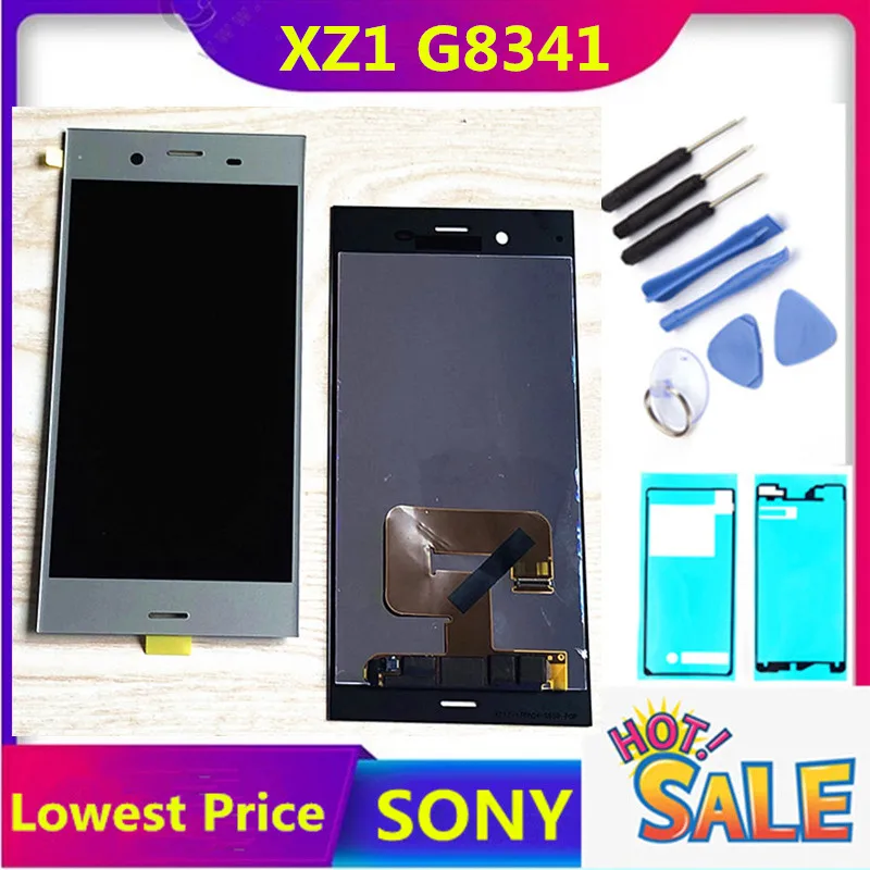 

5.2" Original LCD for SONY Xperia XZ1 Display Touch Screen Replacement for SONY XZ1 Dual LCD Display Module XZ1 G8341 G8342 LCD