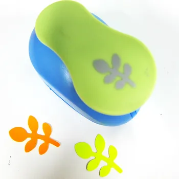 

2 Inch Leaf Of Craft Hole Punch Designs Papel Maker Paper Cutters Punches For Scrapbooking Embossing Machine Papier Perforator
