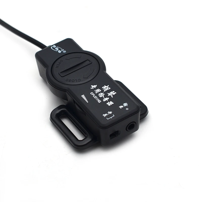 ENO HUQIN ERHU Micphone преобразователь с регулятором громкости черный