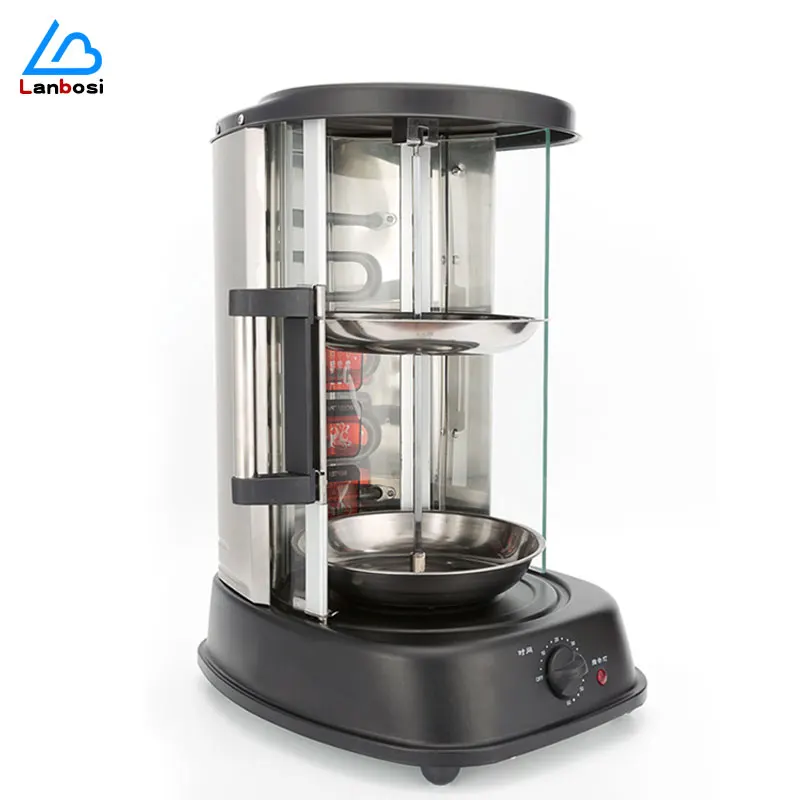 

Smokeless Electric Barbecue Grill self-rotating large capacity skewers Machine Brazilian barbecue Turkish barbecue Machine