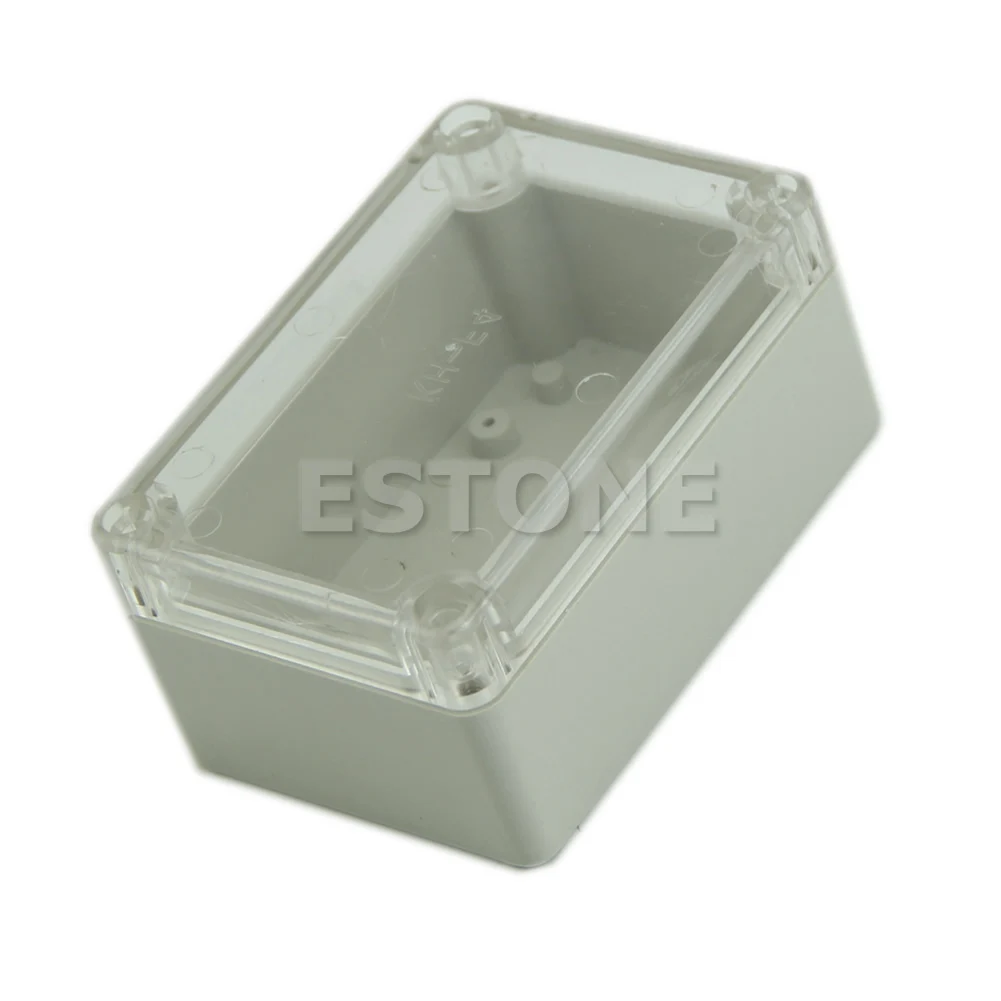 Пластиковый водонепроницаемый чехол, прозрачный электронный ящик для проекта, корпус, чехол 100x68x50 мм