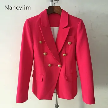 

Women Small Blazer Coat Temperament Elegant Blazersr New Women's Suit Jacket Classic Suit Coats Autumn and Winter 2019