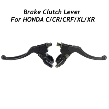 

1 Pair Right and Left Black Motorcycle Brake Lever Perch Clutch For HONDA C/CR/CRF/XL 1977-2010 2011 2012 2013 2014 2015 2016