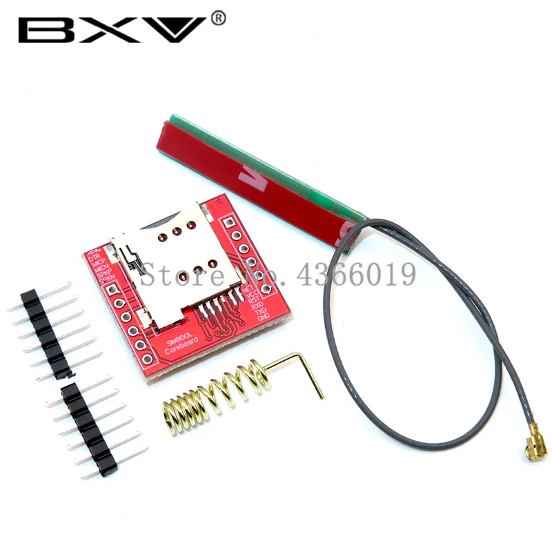50 шт. SIM800L GPRS GSM модуль Micro SIM карта Core четырехдиапазонный последовательный порт TTL антенна PCB беспроводная wifi плата для смартфона