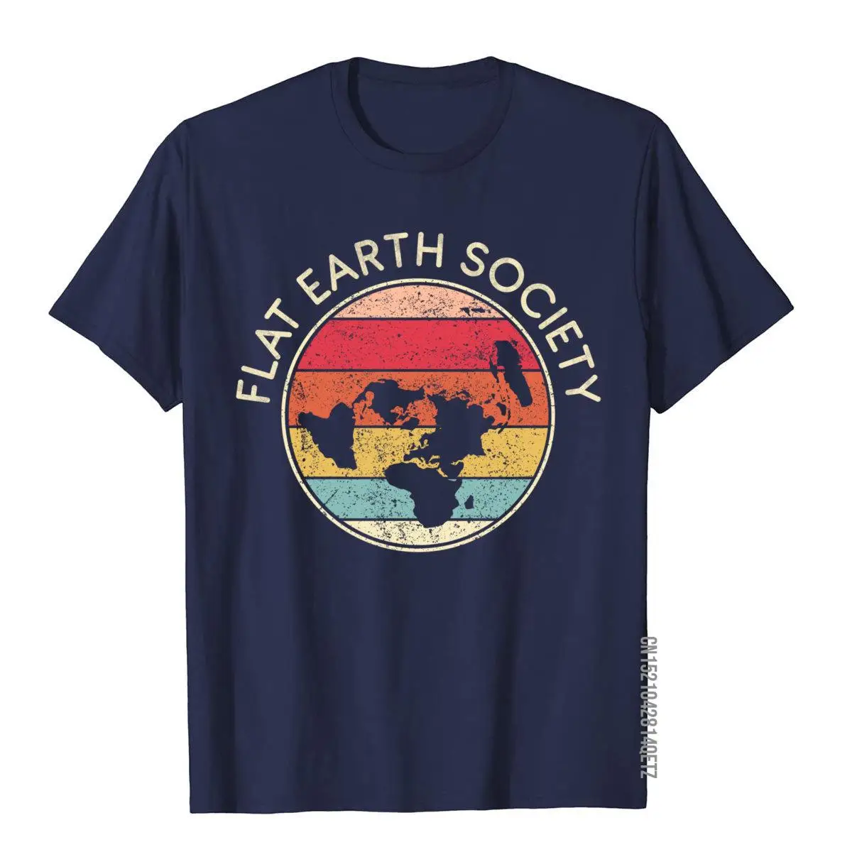 Flat Earth Society For A Conspiracy Believer Sweatshirt__B12117navy