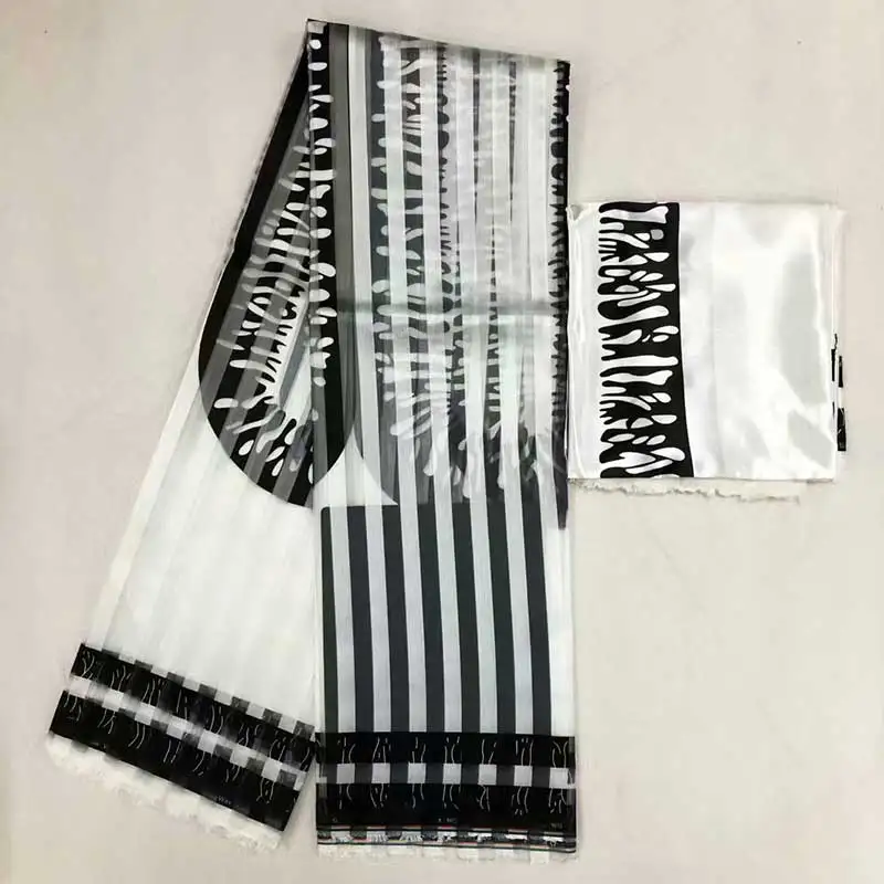 Горячая африканская восковая печать Ткань шелковая атласная шифоновая ткань 4+ 2 ярдов африканская Анкара ткань печать Audel ткань MO01