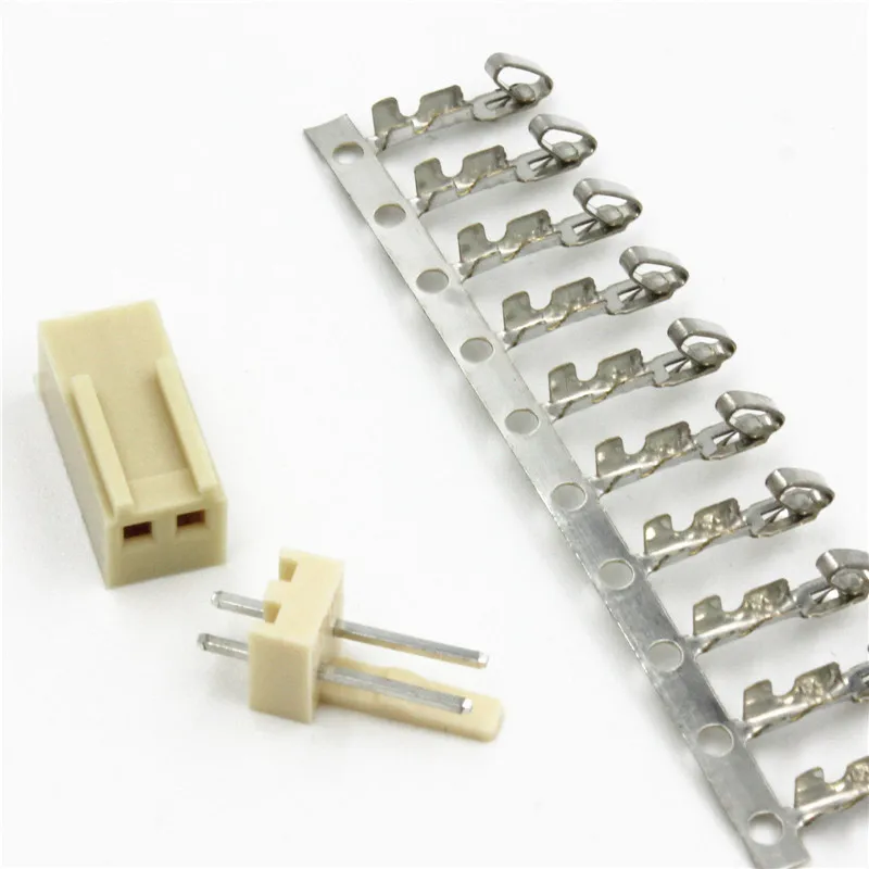 10 Set KF2510 Kits 2p 3p 4P 5P 6pin Connector 2.54mm Pitch Straigh Pin Terminal / Housing / Pin Header Connectors Adaptor
