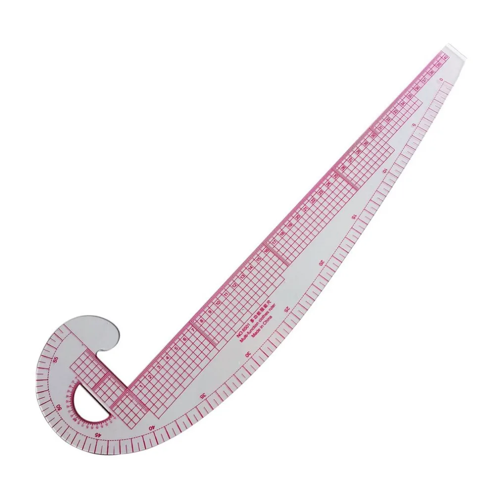 

Plastic French Curve Metric Sewing Ruler Measure Tailor Ruler 360 Degree Bend Set grading curve ruler tools for clothing making