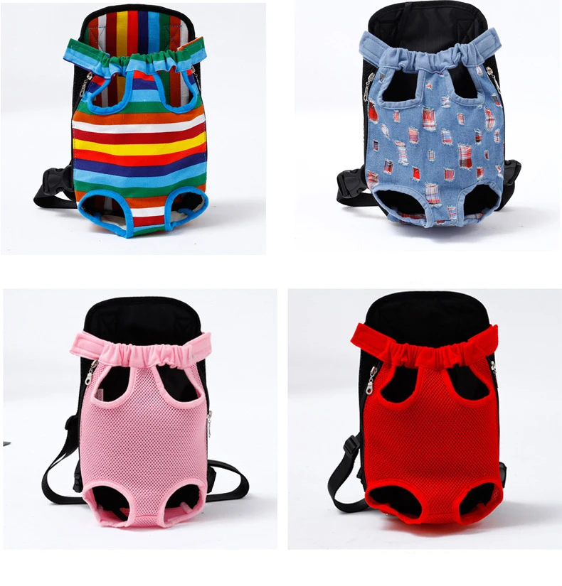 Mochila com ventilação para viagem de animais