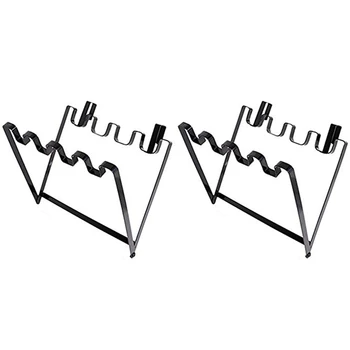 

A01-Wrought Iron Cabinet Door Clip Hanging Garbage Bag Rack Collapsible Garbage Bag Bracket Hanging Garbage Bag Kitchen Cabinet