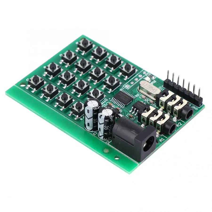 AE11A04 DTMF звуковой генератор модуль голосового двойного кодирования передатчик доска 5~ 24 В постоянного тока