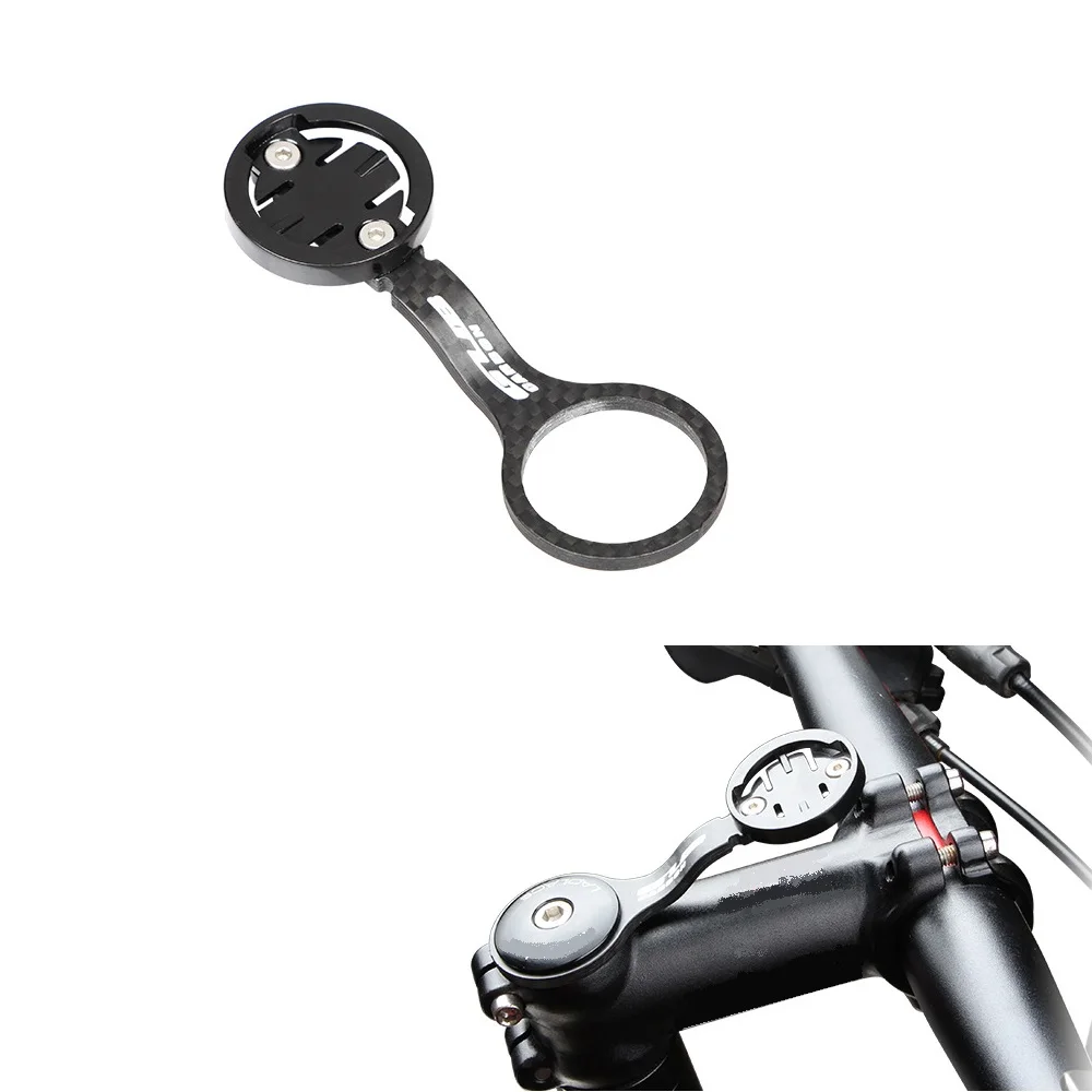 Carbon Fiber Bicycle Computer Stem Mount Universal to Most Brand on Market