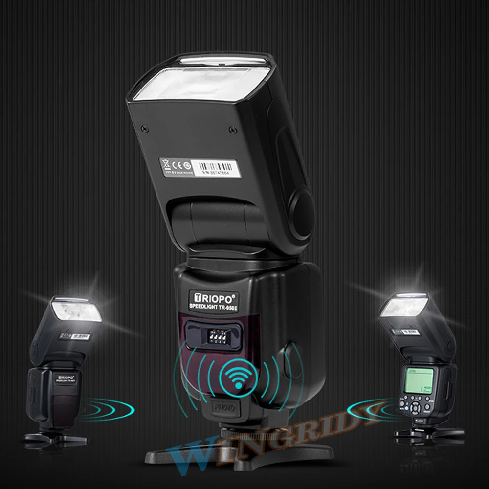Triopo TR-950 вспышка светильник Speedlite для Fujifilm Olympus для Nikon Canon 650D 550D 450D 1100D 60D 7D 5D DSLR камеры Универсальный