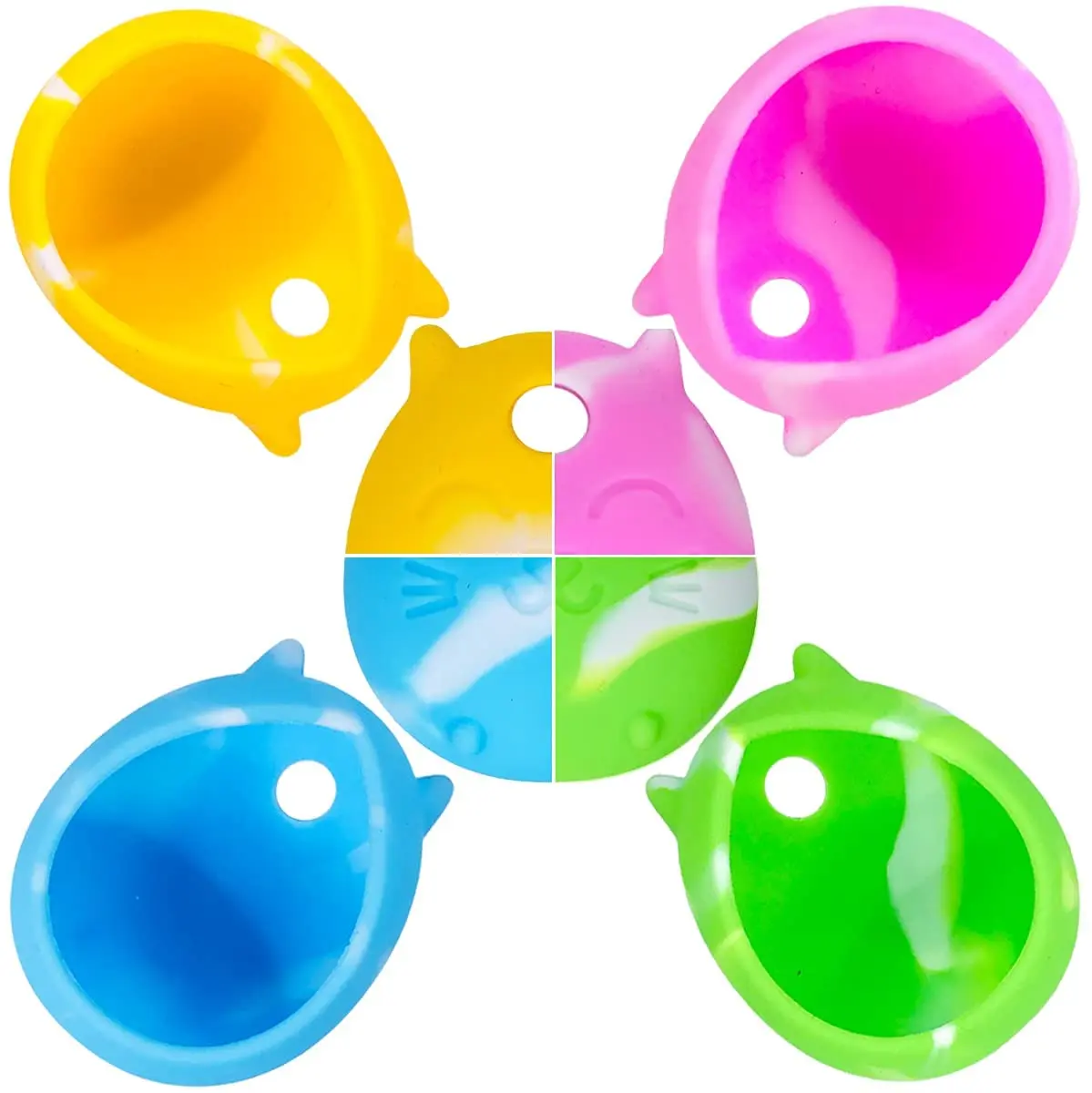 Luva Shell, PAC-Man Device, Anel Colorido, Também se encaixa Incluído