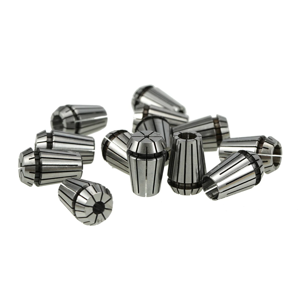 

Hot New 13PCS 1-13mm ER20 Spring Collet Metric CNC Workholding Engraving Milling Lathe Tools